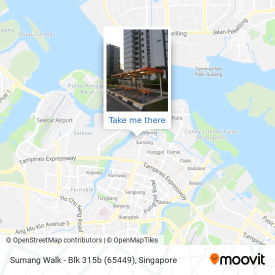 Sumang Walk - Blk 315b (65449)地图