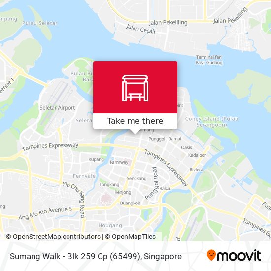 Sumang Walk - Blk 259 Cp (65499)地图