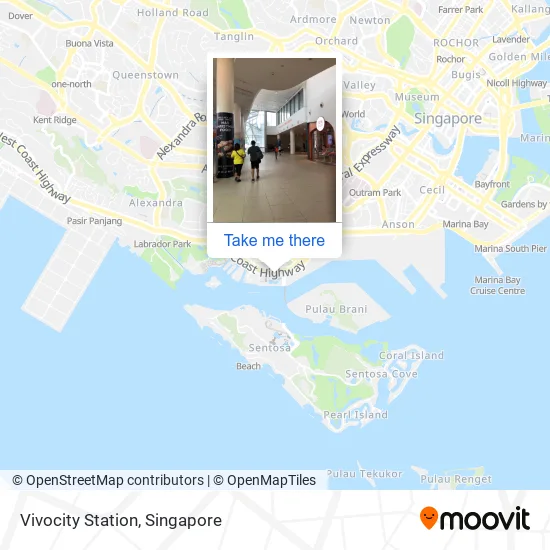 Vivocity Station地图