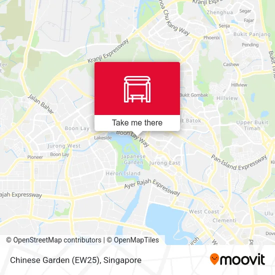 Chinese Garden (EW25)地图