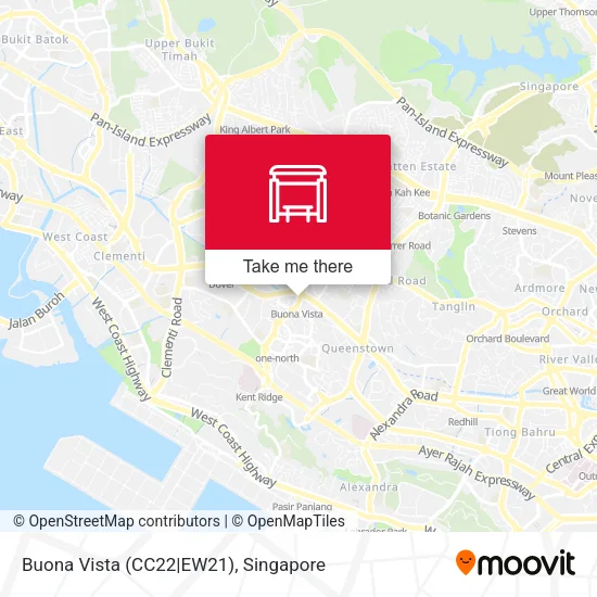 Buona Vista (CC22|EW21) map