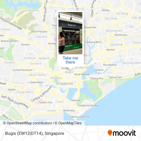Bugis (EW12|DT14)地图