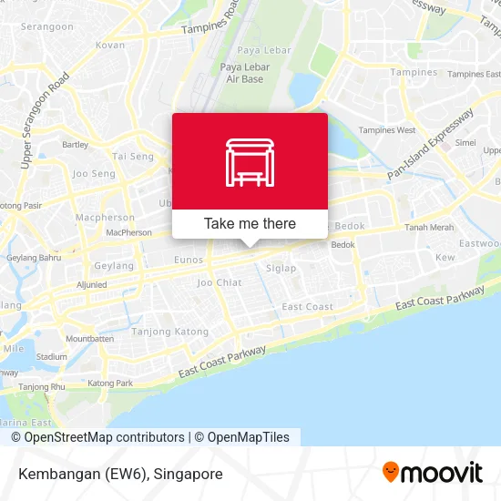 Kembangan (EW6)地图