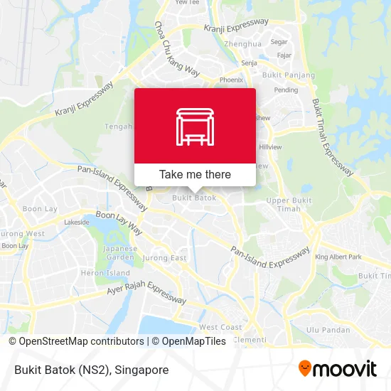Bukit Batok (NS2)地图