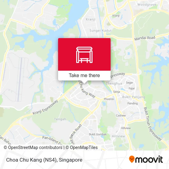 Choa Chu Kang (NS4)地图