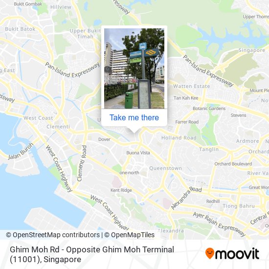 Ghim Moh Rd - Opposite Ghim Moh Terminal (11001)地图