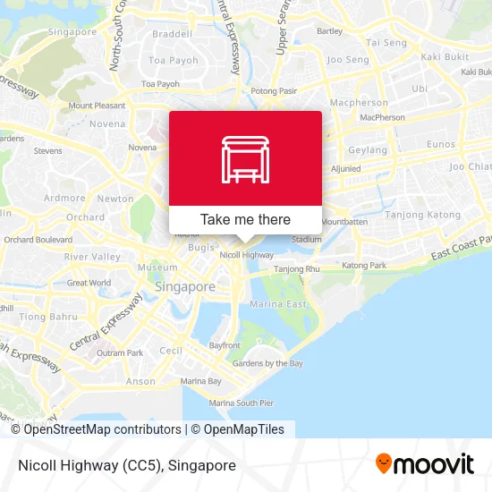 Nicoll Highway (CC5)地图