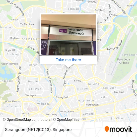 Serangoon (NE12|CC13)地图