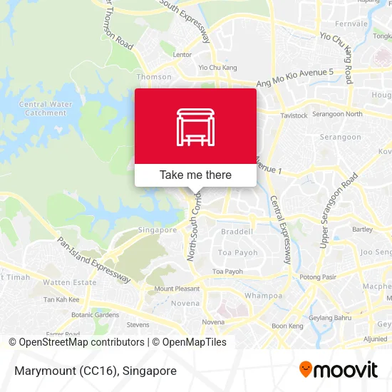 Marymount (CC16) map