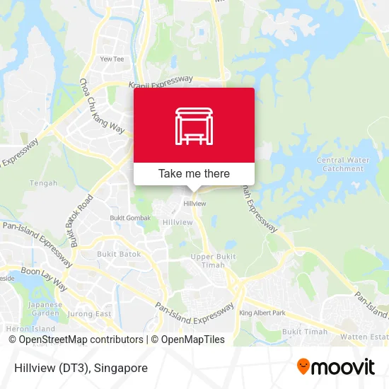 Hillview (DT3)地图