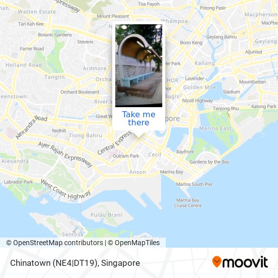 Chinatown (NE4|DT19) map