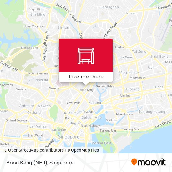 Boon Keng (NE9) map