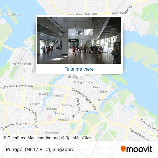Punggol (NE17|PTC)地图