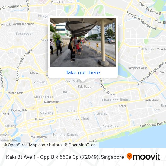 Kaki Bt Ave 1 - Opp Blk 660a Cp (72049) map