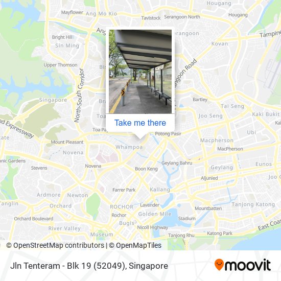Jln Tenteram - Blk 19 (52049) map