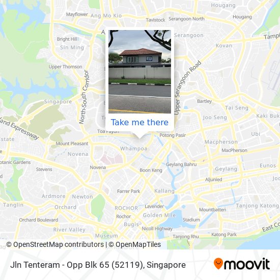 Jln Tenteram - Opp Blk 65 (52119)地图