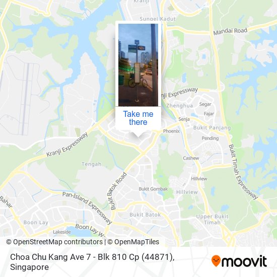 Choa Chu Kang Ave 7 - Blk 810 Cp (44871) map