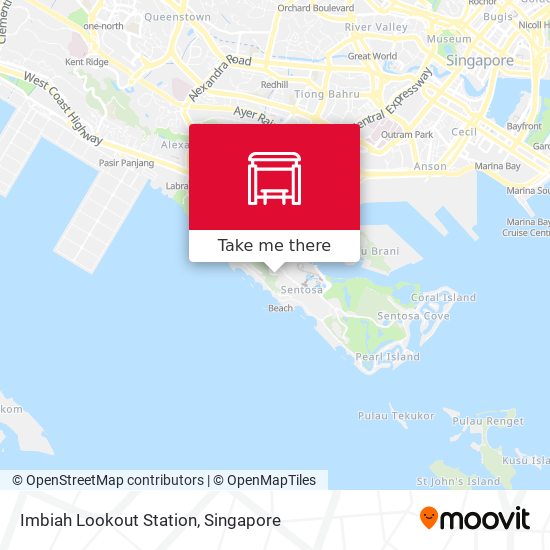 Imbiah Lookout Station地图