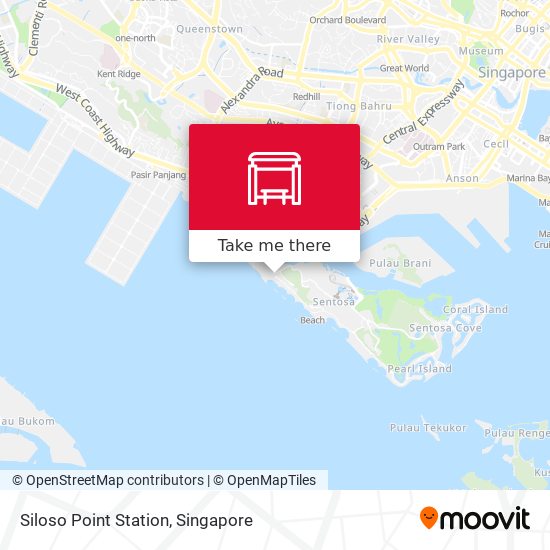 Siloso Point Station地图