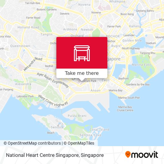 National Heart Centre Singapore map