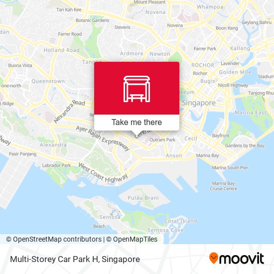 Multi-Storey Car Park H map