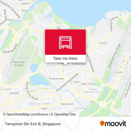 Tampines Stn Exit B地图