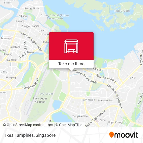 Ikea Tampines地图