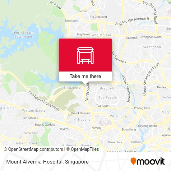 Mount Alvernia Hospital地图