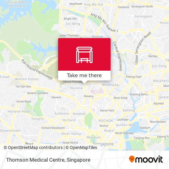 Thomson Medical Centre map