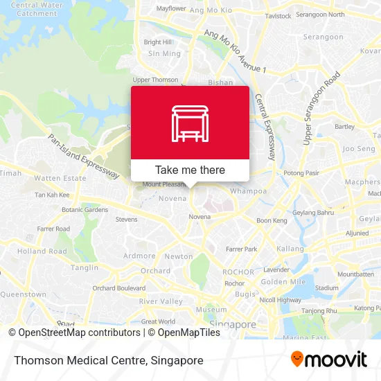 Thomson Medical Centre地图