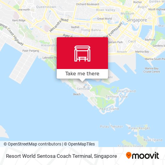 Resort World Sentosa Coach Terminal地图