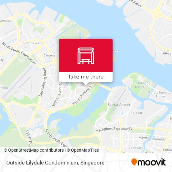Outside Lilydale Condominium map