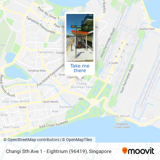 Changi Sth Ave 1 - Eightrium (96419) map