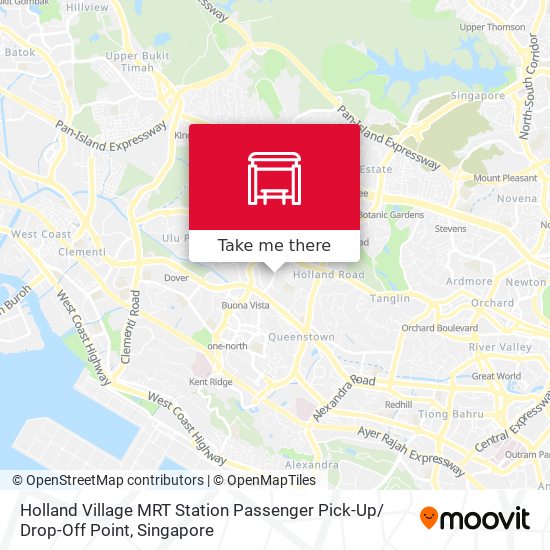 Holland Village MRT Station Passenger Pick-Up/ Drop-Off Point地图