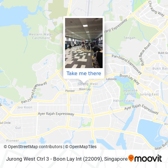 Jurong West Ctrl 3 - Boon Lay Int (22009) map