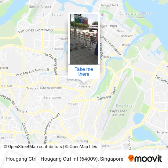 Hougang Ctrl - Hougang Ctrl Int (64009) map