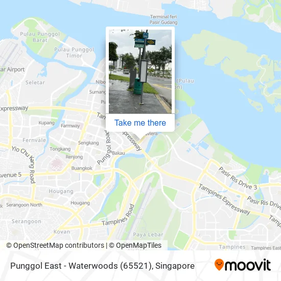 Punggol East - Waterwoods (65521)地图