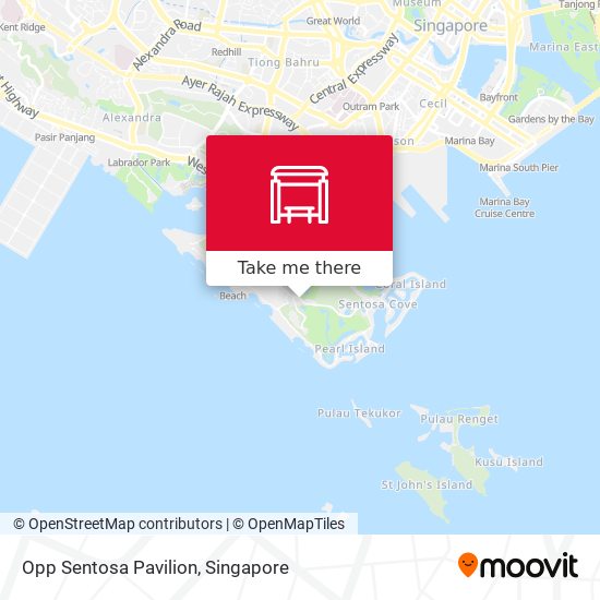 Opp Sentosa Pavilion地图