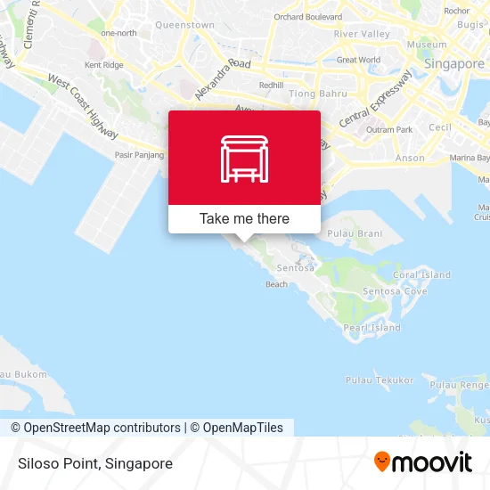 Siloso Point地图