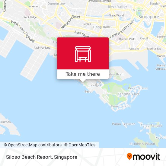 Siloso Beach Resort地图