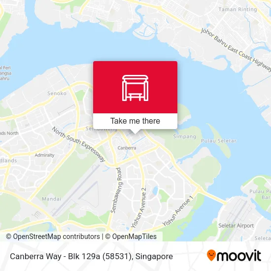 Canberra Way - Blk 129a (58531)地图