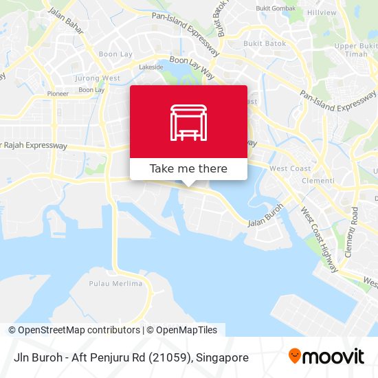 Jln Buroh - Aft Penjuru Rd (21059) map