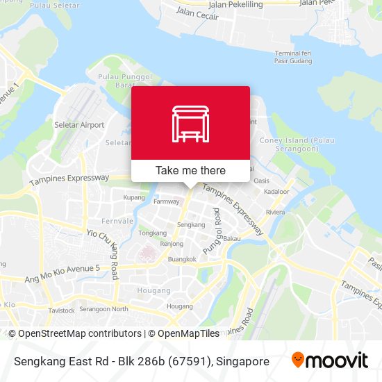 Sengkang East Rd - Blk 286b (67591)地图