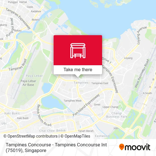 Tampines Concourse - Tampines Concourse Int (75019)地图