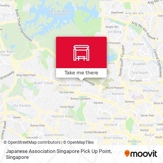 Japanese Association Singapore Pick Up Point地图