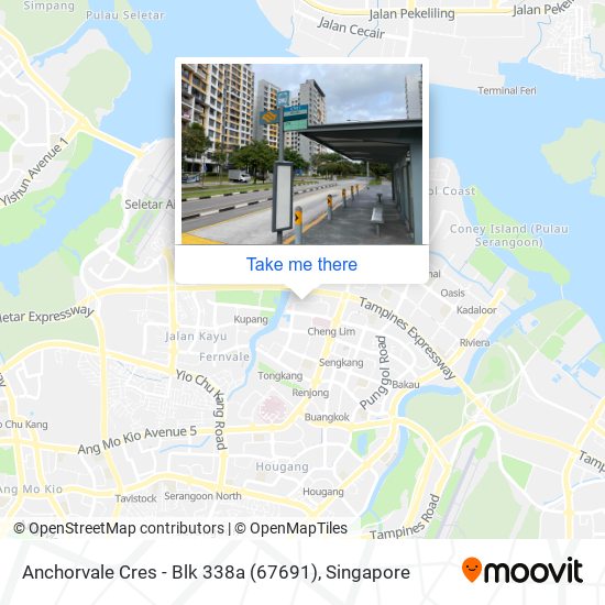 Anchorvale Cres - Blk 338a (67691) map