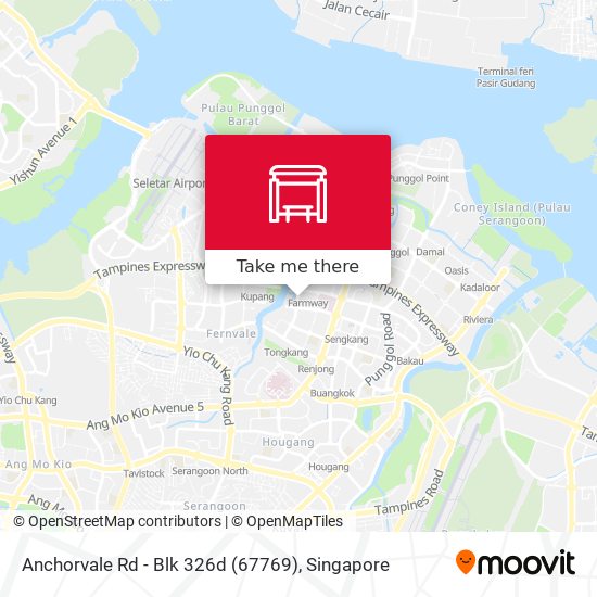 Anchorvale Rd - Blk 326d (67769)地图