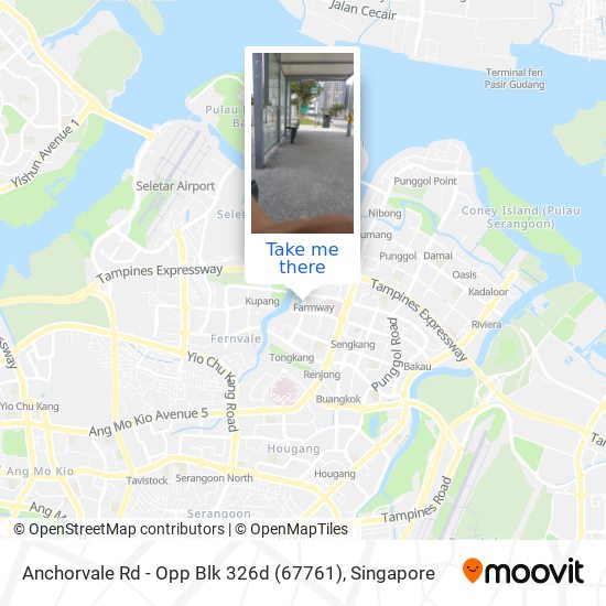 Anchorvale Rd - Opp Blk 326d (67761) map