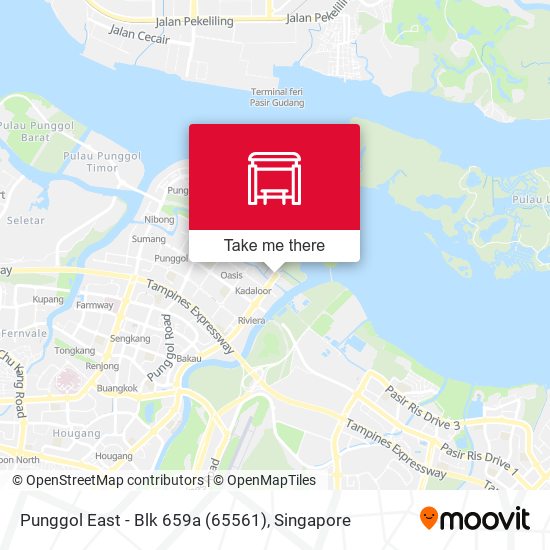 Punggol East - Blk 659a (65561)地图