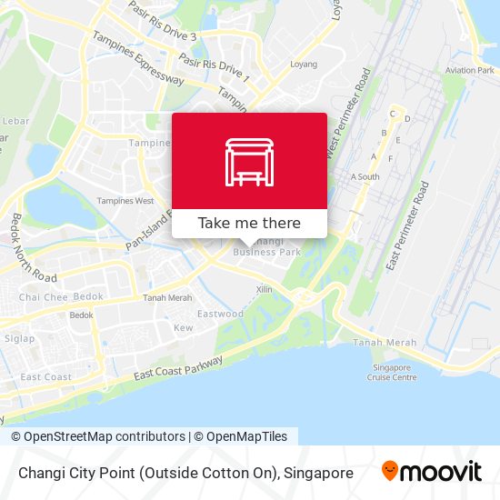 Changi City Point (Outside Cotton On)地图
